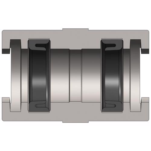 Steel Dix-Lock™ N-Series Bowes Interchange Union